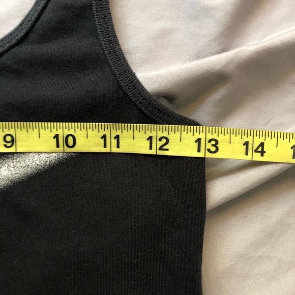 The Nike Athletic Cut Dri Fit Tank XS Black and Distressed White - Picture 9 of 13